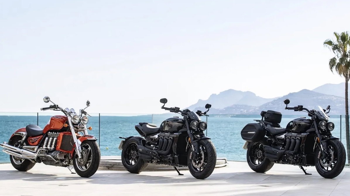Triumph Rocket III and Rocket 3 evolution